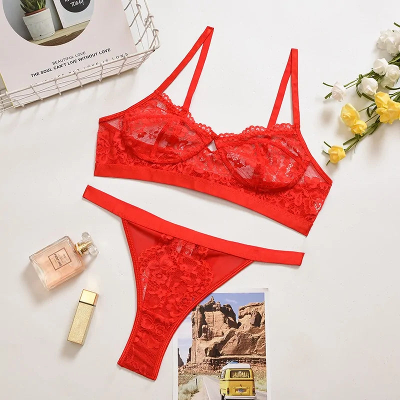 Lace Bra & Panty Set