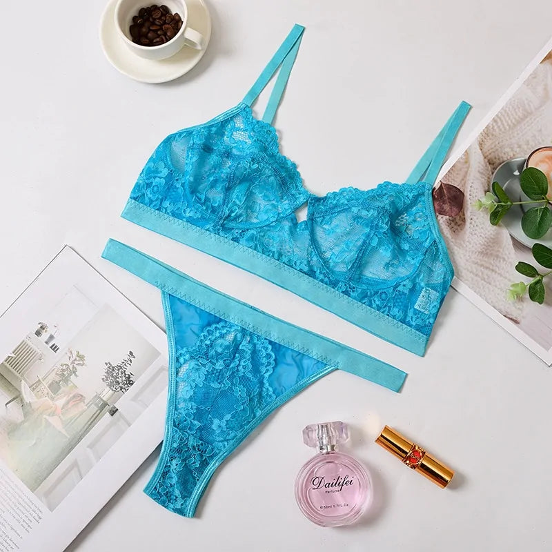 Lace Bra & Panty Set