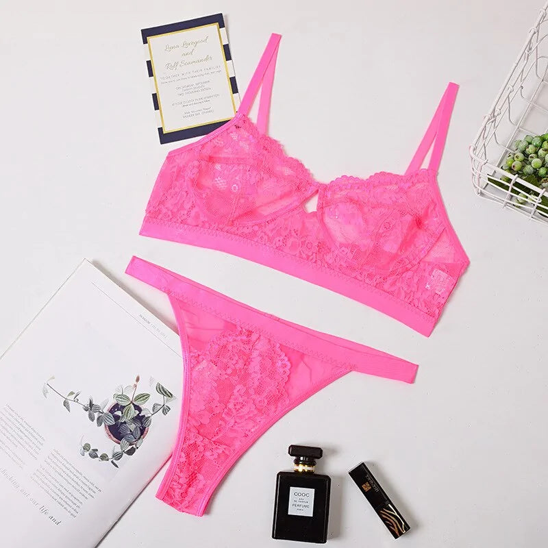 Lace Bra & Panty Set